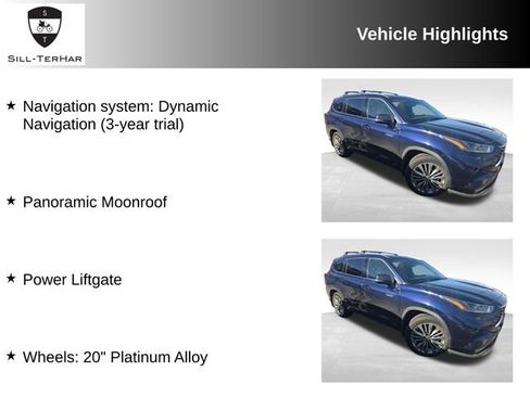 Used 2021 Toyota Highlander Platinum image 2