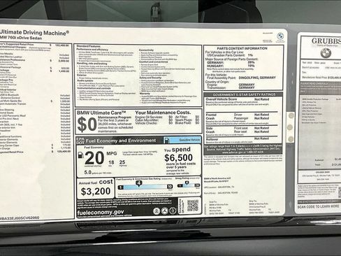 New 2025 BMW 760i xDrive AWD/4WD image 33