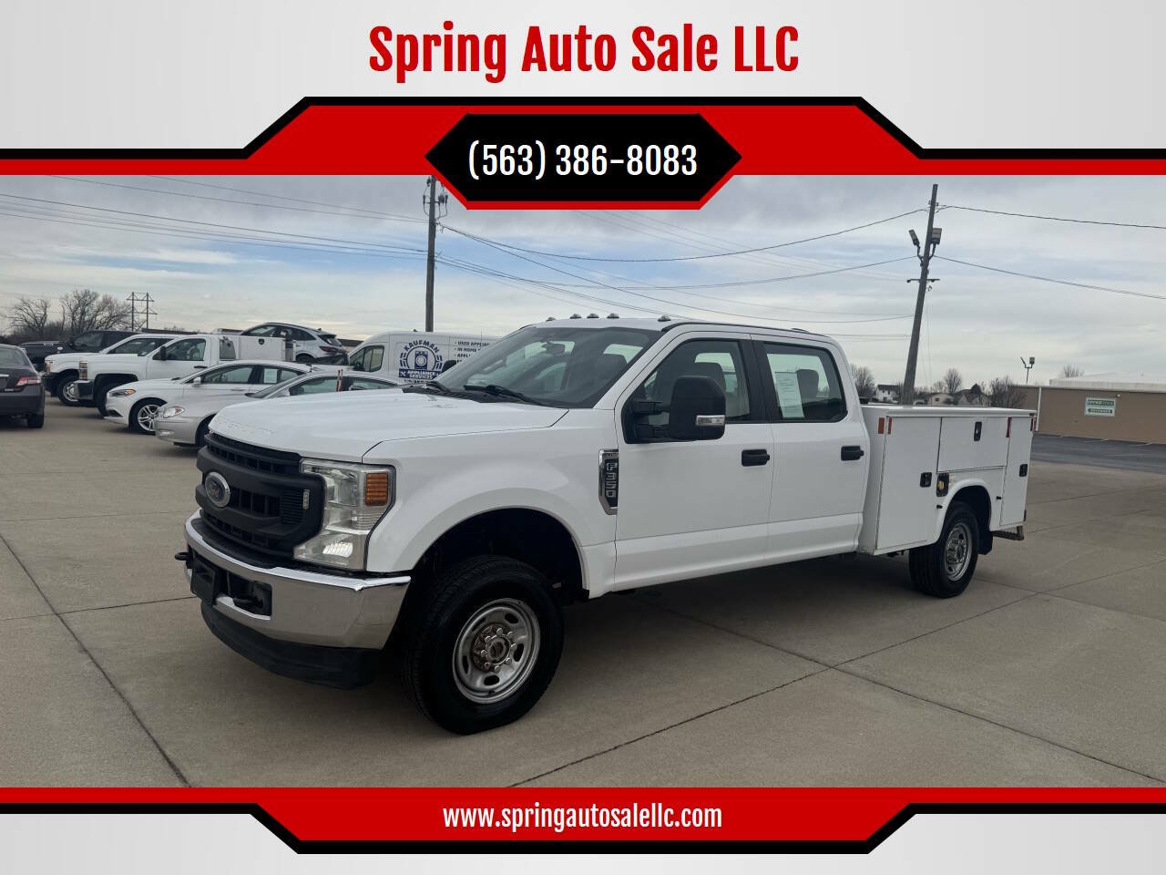 Used 2020 Ford F350 XL w/ Power Equipment Group AWD/4WD image 1