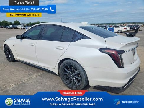 Used 2021 Cadillac CT5 Sport w/ Cold Weather Package RWD image 3