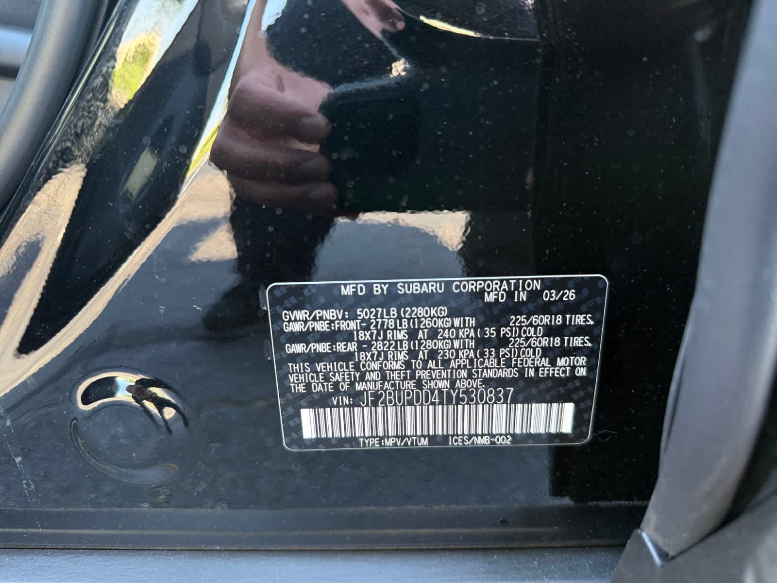 New 2026 Subaru Outback Limited AWD/4WD image 25