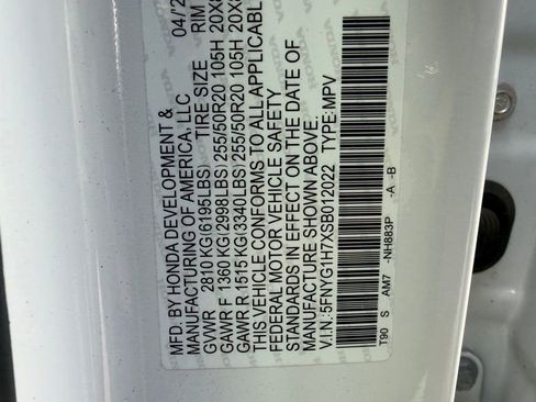 Certified 2025 Honda Pilot Touring image 31