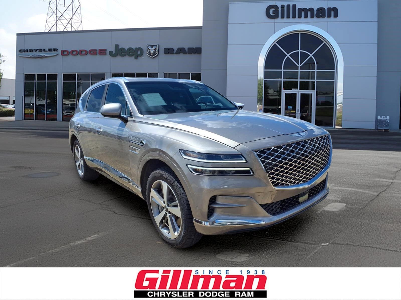 Used 2021 Genesis GV80 3.5T w/ Advanced Package 06 AWD/4WD image 1