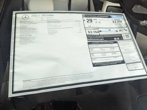 Used 2026 Mercedes-Benz C 300 Sedan image 18