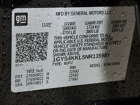 Used 2022 Cadillac Escalade ESV Premium Luxury w/ LPO, Radiant Package AWD/4WD image 34