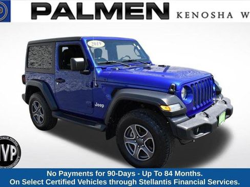 Certified 2019 Jeep Wrangler Sport AWD/4WD image 1
