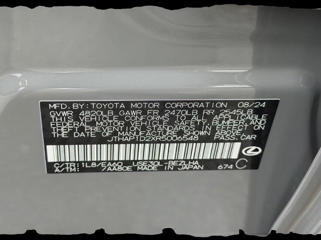 Used 2024 Lexus IS 500 w/ Accessory Package 2 RWD image 30