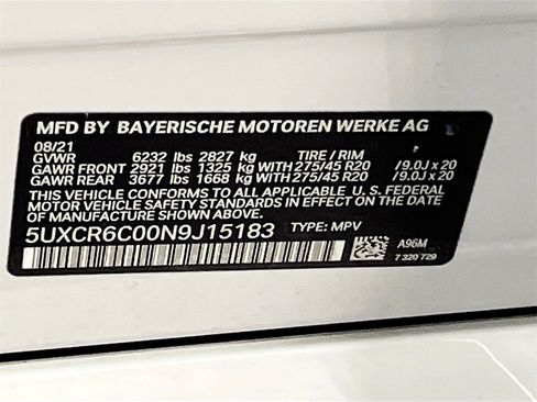 Used 2022 BMW X5 xDrive40i w/ M Sport Package image 33