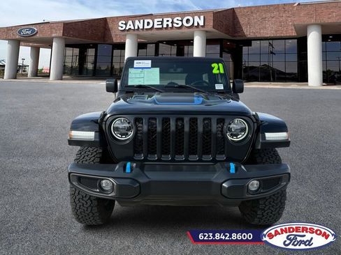 Used 2021 Jeep Wrangler Unlimited Rubicon 4xe w/ Cold Weather Group image 8