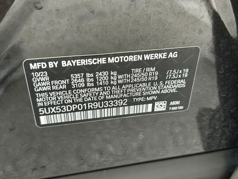 Used 2024 BMW X3 xDrive30i image 58