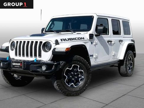 Used 2023 Jeep Wrangler Unlimited Rubicon 4xe w/ Steel Bumper Group AWD/4WD image 1