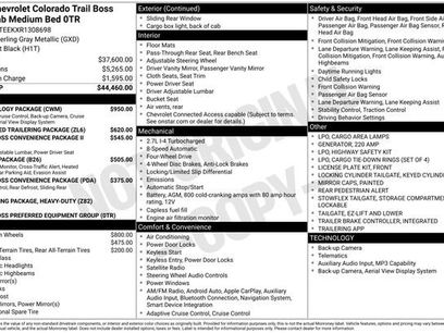 Used 2024 Chevrolet Colorado Trail Boss w/ Technology Package