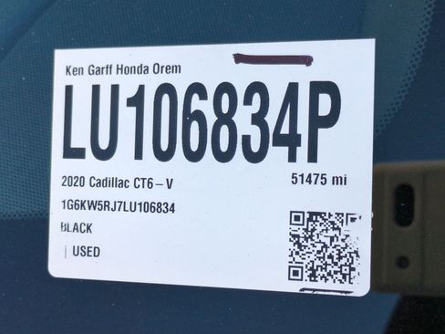 Used 2020 Cadillac CT6 V image 38