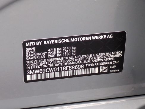 Certified 2026 BMW 330i Sedan w/ M Sport Package RWD image 33