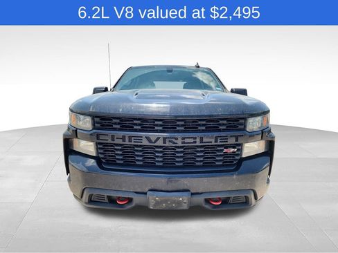 Used 2021 Chevrolet Silverado 1500 Custom Trail Boss w/ LPO, Dark Essentials Package AWD/4WD image 2