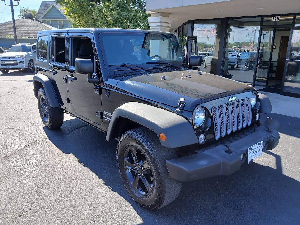 Used 2017 Jeep Wrangler Unlimited Sport w/ Quick Order Package 24S AWD/4WD image 1