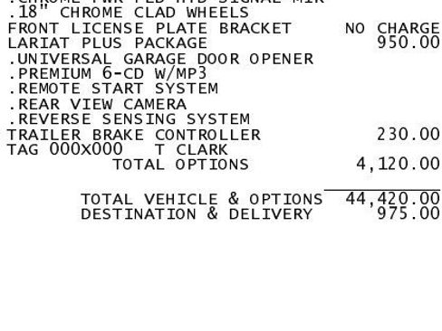 Used 2011 Ford F150 Lariat w/ Lariat Chrome Pkg image 2