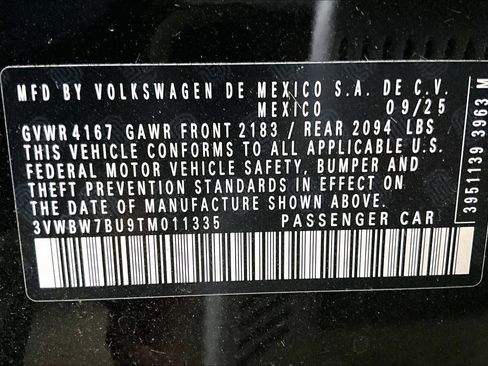 New 2026 Volkswagen Jetta Sport image 19