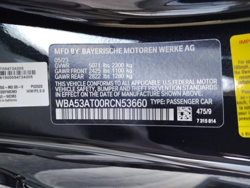 Used 2024 BMW M440i Convertible w/ Premium Package RWD image 24