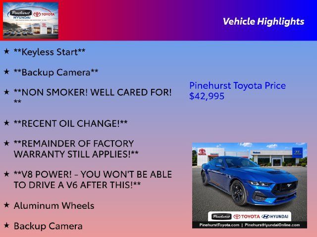 Used 2024 Ford Mustang GT RWD image 29