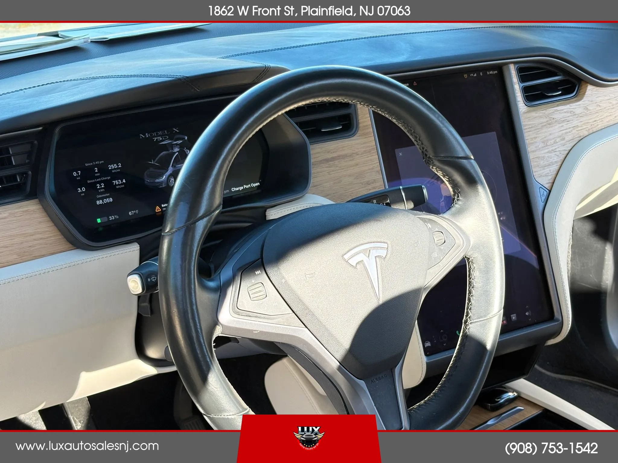 Used 2018 Tesla Model X 75D AWD/4WD image 35
