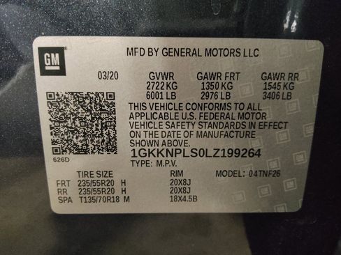Used 2020 GMC Acadia Denali w/ Technology Package FWD image 33