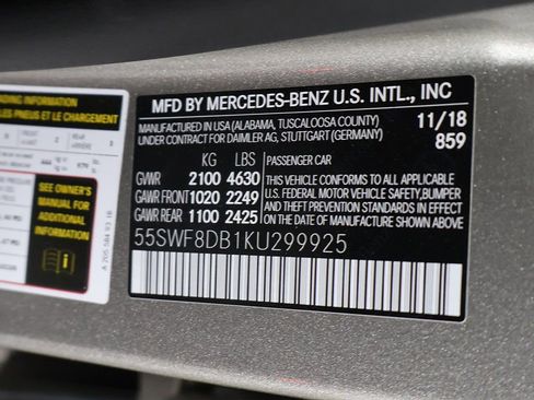 Used 2019 Mercedes-Benz C 300 Sedan w/ Premium Package image 50