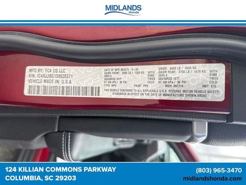 Used 2025 Jeep Grand Cherokee L Limited RWD image 40