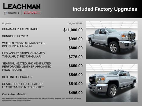 Used 2019 GMC Sierra 2500 SLT w/ Duramax Plus Package AWD/4WD image 10