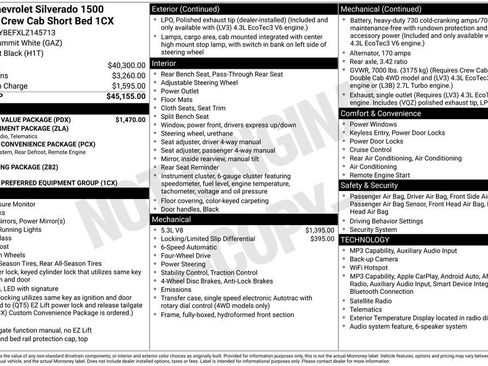 Used 2020 Chevrolet Silverado 1500 Custom w/ Custom Value Package AWD/4WD image 25