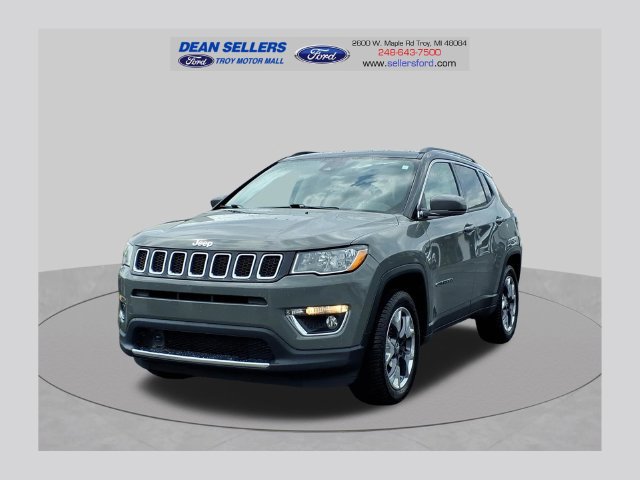 Used 2021 Jeep Compass Limited w/ Sun and Sound Group AWD/4WD image 1