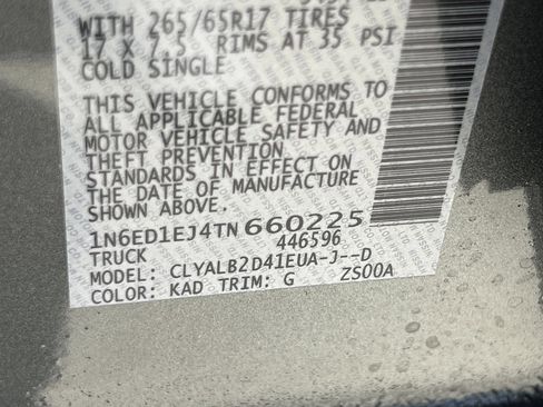 New 2026 Nissan Frontier SV w/ Tow Package RWD image 16