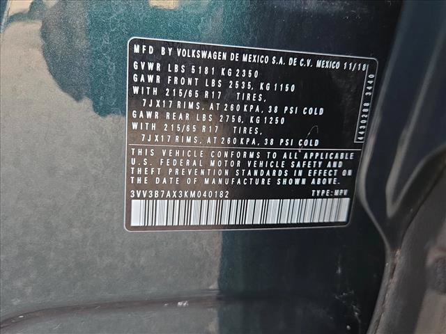 Used 2019 Volkswagen Tiguan S FWD image 26