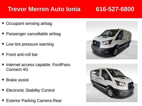 Used 2025 Ford Transit 250 Low Roof w/ Exterior Upgrade Package RWD image 32