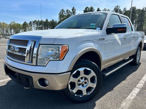 Used 2012 Ford F150 Lariat w/ Lariat Chrome Pkg image 2