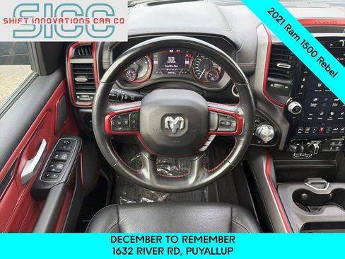 Used 2021 RAM 1500 Rebel w/ Leather & Sound Group image 11