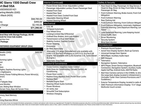 Used 2025 GMC Sierra 1500 Denali AWD/4WD image 17