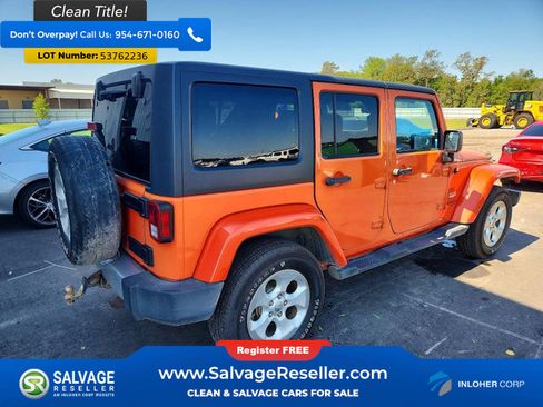 Used 2015 Jeep Wrangler Unlimited Sahara w/ Dual Top Group AWD/4WD image 4