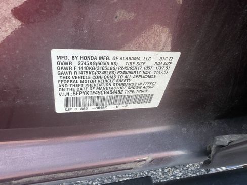 Used 2012 Honda Ridgeline RTS image 35