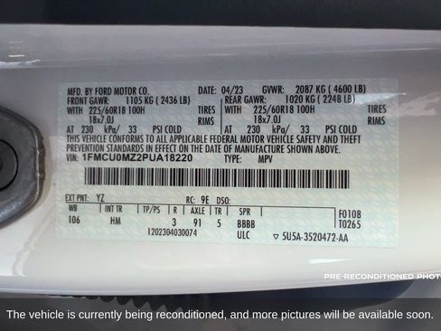 Used 2023 Ford Escape ST-Line w/ Equipment Group 301A FWD image 19