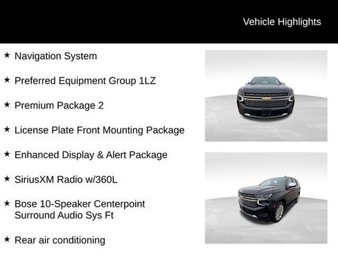 Certified 2023 Chevrolet Tahoe Premier w/ Premium Package 2 image 13