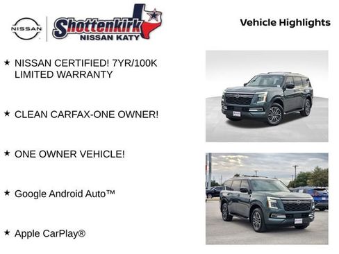 Certified 2025 Nissan Armada SL w/ Captain's Chari Seat Package image 6