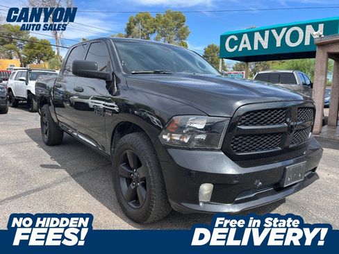 Used 2017 RAM 1500 Express w/ Black Ram 1500 Express Group AWD/4WD image 1