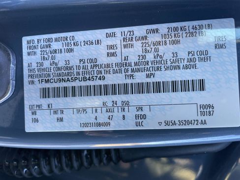 Used 2023 Ford Escape ST-Line Select w/ Tech Pack #2 image 11