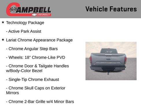 Used 2020 Ford F150 Lariat w/ Equipment Group 502A Luxury image 21