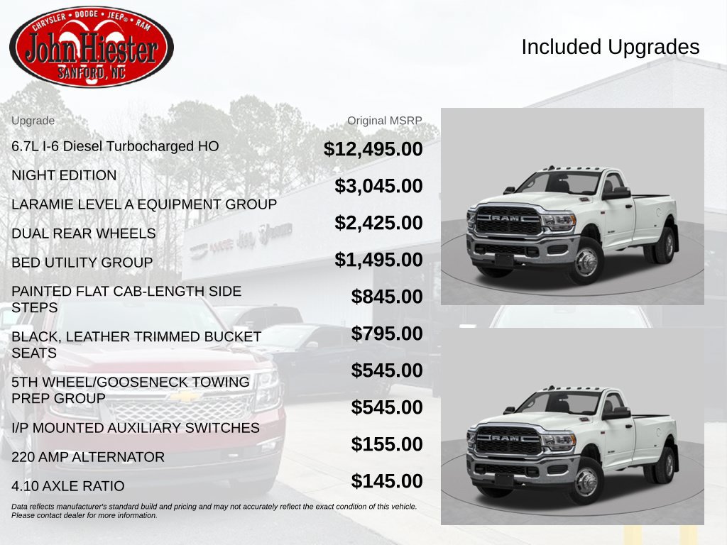 Used 2022 RAM 3500 Laramie w/ Night Edition AWD/4WD image 3