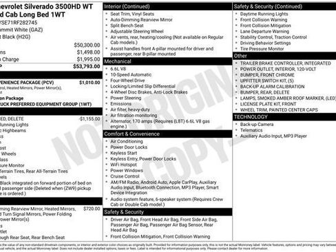 New 2024 Chevrolet Silverado 3500 W/T w/ WT Convenience Package image 3