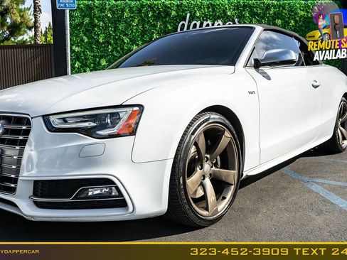 Used 2017 Audi S5 3.0T Cabriolet w/ Technology Package AWD/4WD image 2