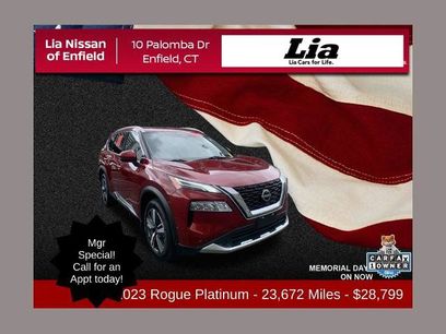 Certified 2023 Nissan Rogue Platinum w/ Platinum Premium Package