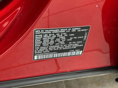 Used 2023 Volkswagen Atlas SE AWD/4WD image 31